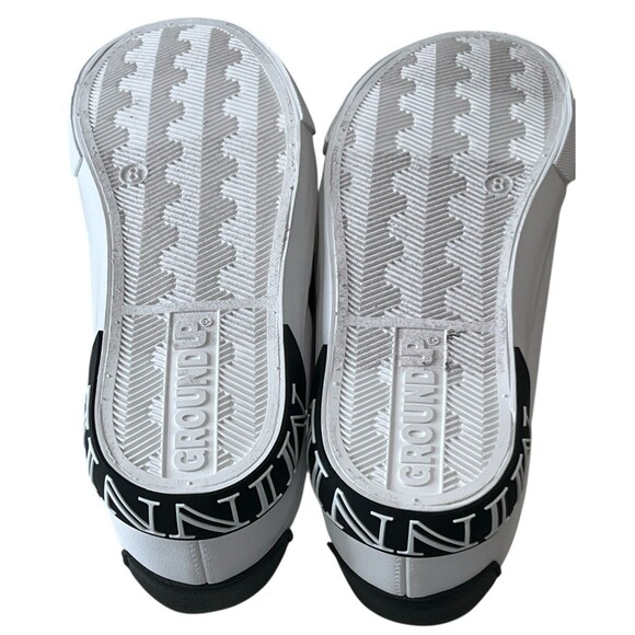 Ground Up Women's White Minnie Mouse Low-Top Court Sneakers Shoes Disney Size 8 - Picture 8 of 9